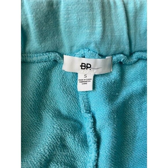𝅺BP Nordstrom Teal Jersey Shorts Women's Sz Small Buckle Belt - Picture 5 of 7